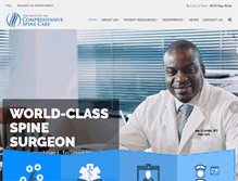 Tablet Screenshot of nynjspine.com